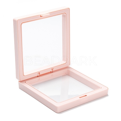 Square Transparent PE Thin Film Suspension Jewelry Display Box LS-CON-D009-01A-04-1
