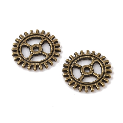 Tibetan Style Alloy Steampunk Pendants TIBEP-5458-AB-LF-1