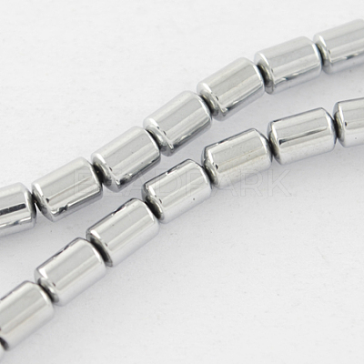 Non-magnetic Synthetic Hematite Beads Strands G-Q888-5x4mm-7-1