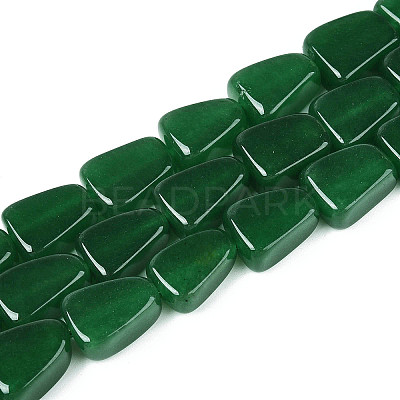 Natural White Jade Beads Strands G-N354-02A-03-1