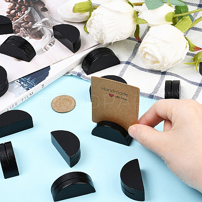24Pcs Pine Wood Name Card Holder DJEW-SP0001-21A-01-1