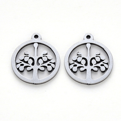 Non-Tarnish 304 Stainless Steel Pendants LS-STAS-N092-05-1