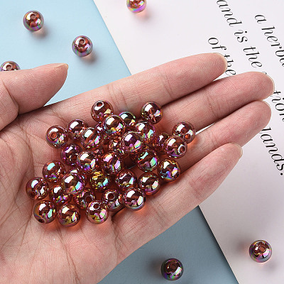 Transparent Acrylic Beads MACR-S370-B10mm-765-1