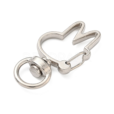 Alloy Swivel Clasps FIND-C084-02A-P-1