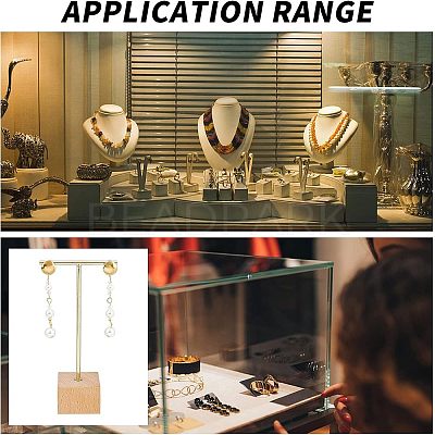 Iron Earring Display Stands EDIS-WH0007-05-1