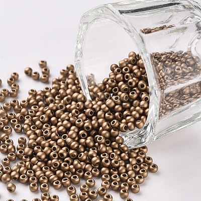 12/0 FGB Grade A Round Glass Seed Beads SEED-N001-A-1037-1