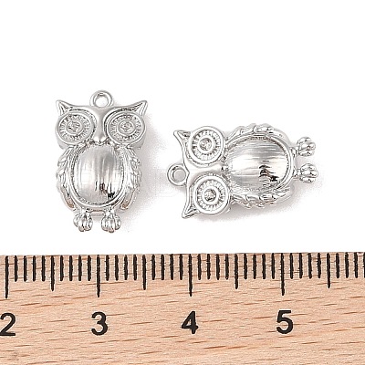 Brass Pendants Rhinestone Settings KK-Q816-40P-1