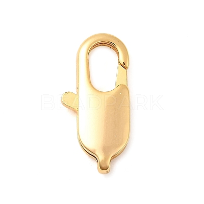 Brass Clasps KK-D407-19G-B-1