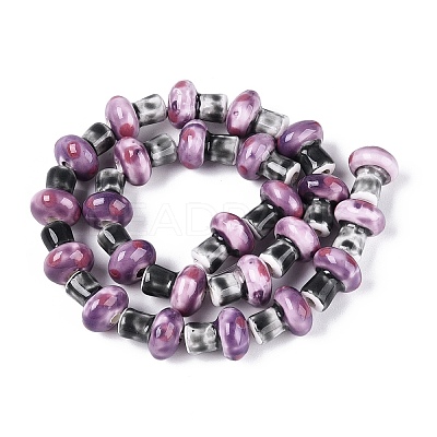 Handmade Porcelain Beads PORC-N012-03B-1