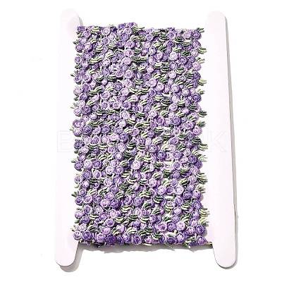 Flower Polyester Trim Ribbon OCOR-GF0001-17C-1