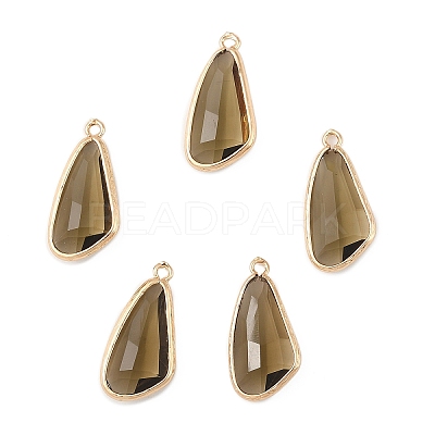 5Pcs Glass Pendants GLAA-YW0004-78H-1