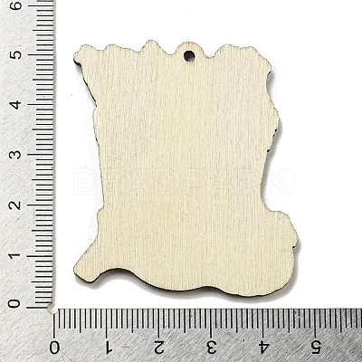 Wood Pendants WOOD-M012-01K-1