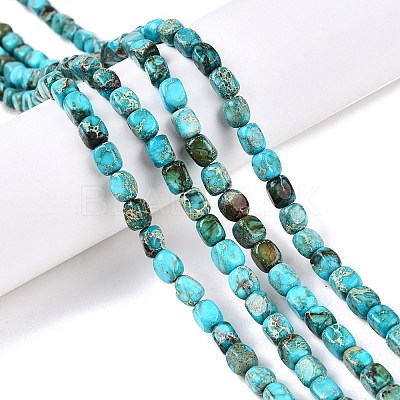 Natural Imperial Jasper Beads Strands G-N342-62C-1
