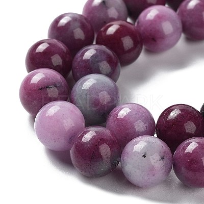Dyed Natural Malaysia Jade Beads Strands G-G021-01C-08-1