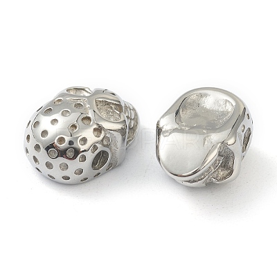 Non-Tarnish 304 Stainless Steel Beads STAS-G244-43B-P-1