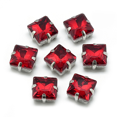Sew on Rhinestone RGLA-T037-12x12mm-05-1