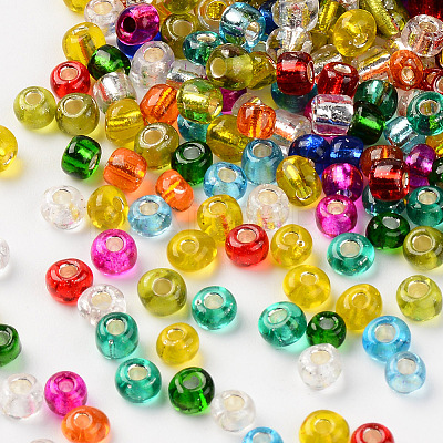 6/0 Glass Seed Beads SEED-T005-06B-1