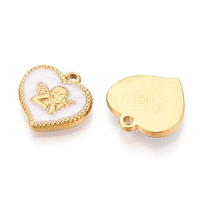 304 Stainless Steel Pendants STAS-N111-03G-1