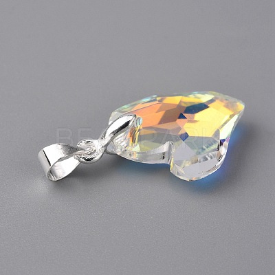 Electroplate Glass Pendants FIND-TAC0009-67S-03-1