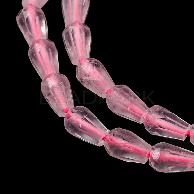 Natural Rose Quartz Beads Strands G-C080-B02-01A-1