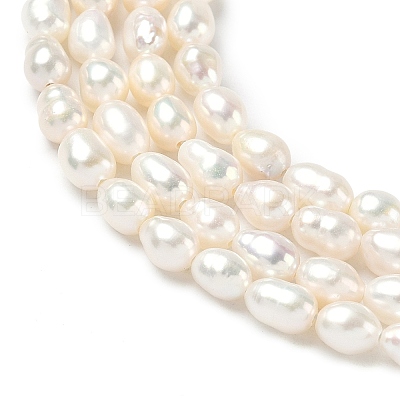 Natural Cultured Freshwater Pearl Beads Strands PEAR-C004-03-1
