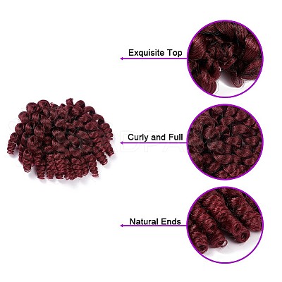 Wand Curly Crochet Hair LS-OHAR-G005-15A-1