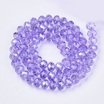 Baking Paint Glass Beads Strands EGLA-Q120-D-A01-1