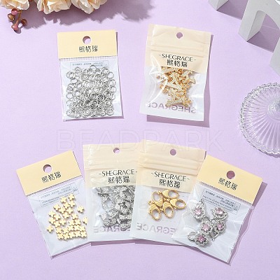 SHEGRACE Brass Closed Jump Rings XGRQ5F266-801P-1