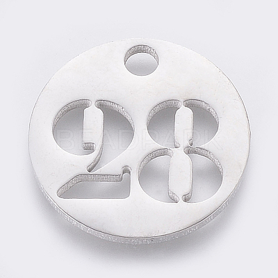 Non-Tarnish 304 Stainless Steel Pendants LS-STAS-F233-28-P-1