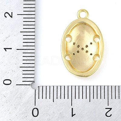 Cross Theme Real 18K Gold Plated Brass Micro Pave Clear Cubic Zirconia Pendants LS-KK-L219-06G-06-1