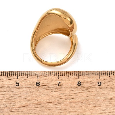 304 Stainless Steel Cuff Open Rings RJEW-E301-02C-1