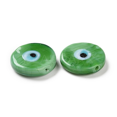 Handmade Evil Eye Lampwork Beads LAMP-E026-01D-1