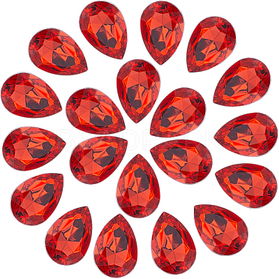 Taiwan Acrylic Rhinestone Cabochons KY-GF0001-48-1