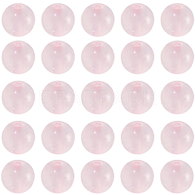 120Pcs Natural Rose Quartz Beads G-PA0001-04A-1