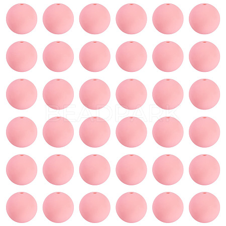 50Pcs Food Grade Eco-Friendly Silicone Beads SIL-TA0002-89E-1