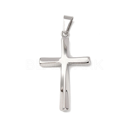 304 Stainless Steel Pendants X-STAS-P421-08P-1