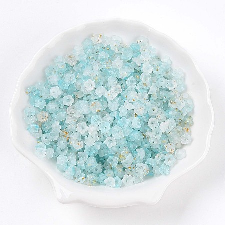 Frosted Transparent Acrylic Beads LS-X-OACR-N137-72I-1