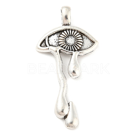 Tibetan Style Alloy Pendants PALLOY-Z021-01B-AS-1