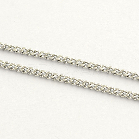 Tarnish Resistant 304 Stainless Steel Twisted Chains CHS-Q001-19-100m-1