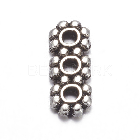 Tibetan Style 3-Hole Spacer Bars A0794Y-1