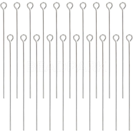 30Pcs 925 Sterling Silver Eye Pins STER-BC0002-59A-1