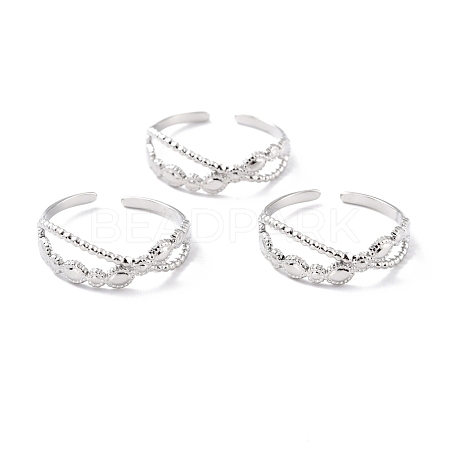 Tarnish Resistant 304 Stainless Steel Finger Rings RJEW-L102-43P-1