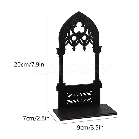 Gothic Wood Candlestick PW-WGA6AEA-02-1