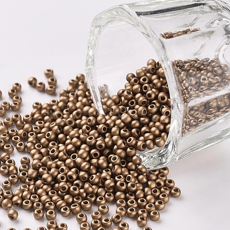 12/0 FGB Grade A Round Glass Seed Beads SEED-N001-A-1037-1
