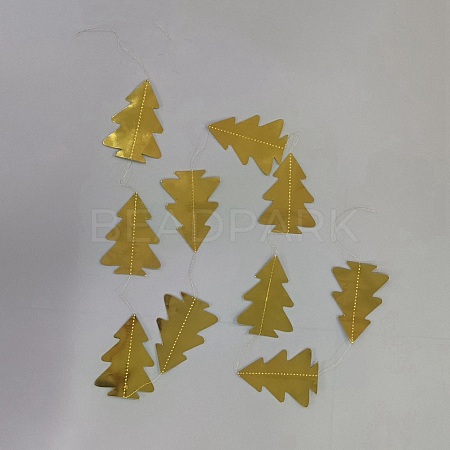 Paper Christmas Tree AJEW-WH0401-84E-1
