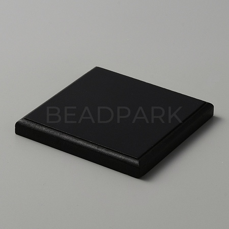 Square Wood Display Base WOOD-WH0030-39A-1