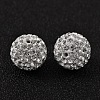 Polymer Clay Rhinestone Beads RB-H258-HD12mm-001-1