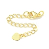 Rack Plating Brass Chain Extender FIND-T071-14G-1
