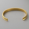 Stainless Steel Open Cuff Bangles BJEW-WH0516-03G-2