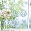 Waterproof PVC Colored Laser Stained Window Film Static Stickers DIY-WH0314-106-7